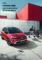 Opel Crossland - cennik MY24-2025-1